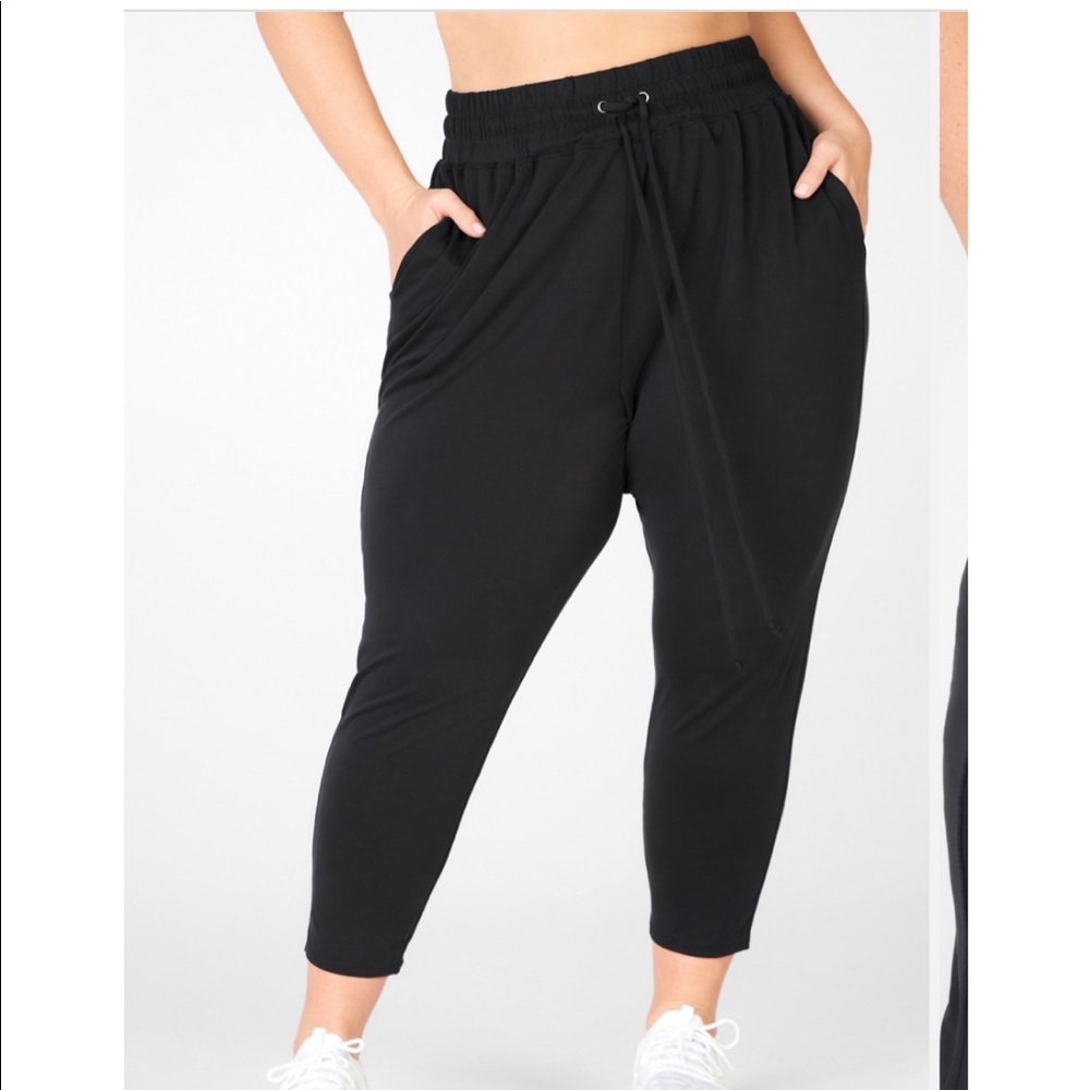 NWT Fabletics Black Harem Pants